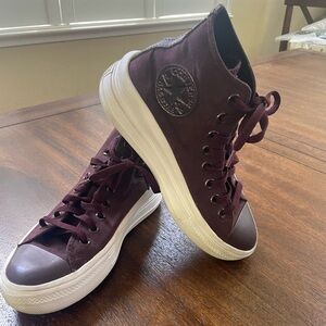 Converse Chuck Taylor All Star High Move 'Diamond Metal Black Currant' Women 7